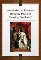 Vorschau - Arbeitsblätter - Geschichte bilingual: Louis XIV and Absolutism in France (Absolutism/French Revolution) - Deckblatt