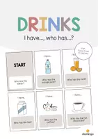 Aperçu - Jeux - DRINKS: Pack XXL de ressources pour les cours d’anglais (Boissons) - Page 1