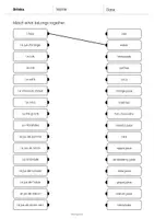 Aperçu - Cartes d'exercices - Drinks / Boissons: Draw the lines 3 (Fiche d'exercices d'anglais) - Page 2