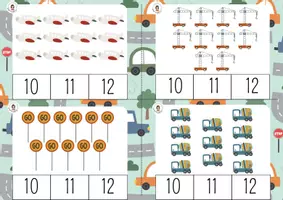 Aperçu - Apprentissages en autonomie - 🛻 Cartes à pince – Les véhicules - Page 3