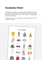 Aperçu - Jeux - CLOTHES: Pack XXL de ressources pour les cours d’anglais (Vêtements) - Page 2