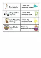 Vorschau - Spiele - possessive pronouns puzzle - Seite 1