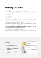 Aperçu - Jeux - Clothes / Vêtements: Running Dictation (Dictée en mouvement pour le cours d'anglais) - Page 1