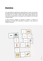 Aperçu - Jeux - Beach / Plage: Domino (Jeu pour le cours d'anglais) - Page 1
