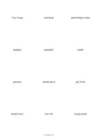 Aperçu - Fiches - Beach / Plage: Vocabulary Cards (Cartes de mots) - Page 3