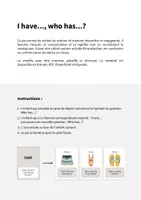 Aperçu - Jeux - Beach / Plage: I have..., who has...? (Jeu pour le cours d'anglais) - Page 1