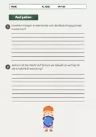 Vorschau - Arbeitsblätter - Bedürfnispyramide - Kinderrechte: Bedürfnisse und Schutz - Seite 3