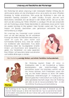 Vorschau - Arbeitsblätter - Vatertag und Muttertag: Dankbarkeit und Wertschätzung - Seite 1