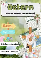 Vorschau - Arbeitsblätter - Ostern: Warum feiern wir Ostern - Deckblatt