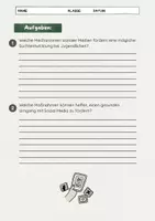 Vorschau - Arbeitsblätter - Social Media Sucht: Risiken, Prävention, FOMO - Seite 3