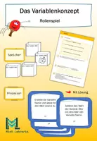Vorschau - Arbeitsblätter - Informatik: Variablenkonzept - Deckblatt