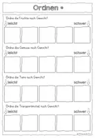Vorschau - Arbeitsblätter - Gewichte entdecken - Seite 3