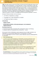 Vorschau - Arbeitsblätter - Informatik: Problemlösen mit Scratch (Spiel Pong) - Seite 1