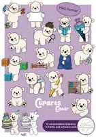 Vorschau - Stundenentwürfe - Cliparts Klassentier Eisbär - 16 knuffige Eisbären - Deckblatt