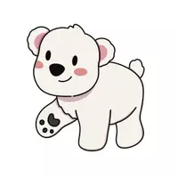 Vorschau - Stundenentwürfe - Cliparts Klassentier Eisbär - 16 knuffige Eisbären - Seite 2