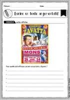 Aperçu - Préparation de séance / Séance complète - Ecrire un texte argumentatif : l'affiche - Page 1