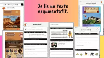 Aperçu - Préparation de séance / Séance complète - Je lis un texte argumentatif (l'affiche). - Page de couverture