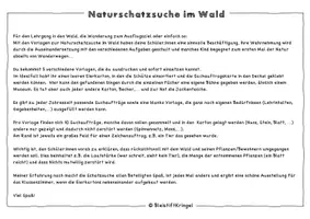 Vorschau - Spiele - Wald-Schatzsuche, Eierkarton-Bingo, Sammel-Spiel - Seite 1