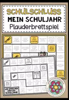 Vorschau - Spiele - MEIN SCHULJAHR (Schulschluss) - Plauderbrettspiel - Deckblatt