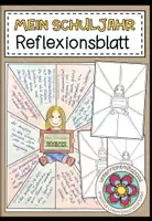 Vorschau - Arbeitsblätter - Mein Schuljahr - Reflexionsblatt (mehrere Vorlagen) - Deckblatt