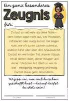 Vorschau - Anderer Materialtyp - Das wahre Zeugnis (Zeugnisvorlagen + Feriengruß) - Seite 1