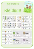 Vorschau - Fördermaterial/Inklusion - Klettmappen: vom Bild zum Wort (2) - Seite 1