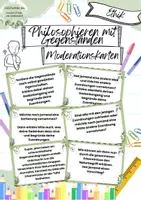 Vorschau - Interaktives Material - Deckblatt- Moderationskarten Ethik - Deckblatt