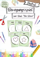 Vorschau - Aufgabenkarten - Bewegungsspiel passend zum Bilderbuch "Die Reise" - Deckblatt