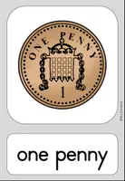 Vorschau - Fördermaterial/Inklusion - British Money (England, UK) Bildkarten Wortkarten Flashcards - Englisch - Seite 2