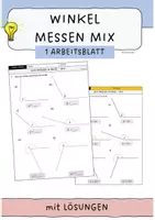 Vorschau - Unterrichtsreihen - Materialpaket Winkel - Seite 1