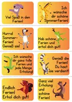 Vorschau - Poster - Schöne Ferien Kärtchen - Ferienwünsche zum Schuljahresende - Seite 2