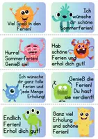Vorschau - Poster - Schöne Ferien Kärtchen - Ferienwünsche zum Schuljahresende - Seite 3
