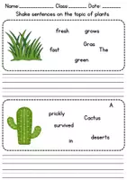 Vorschau - Unterrichtsreihen - Schüttelsätze / Jumbled Sentences: Plants - Englisch - Seite 2