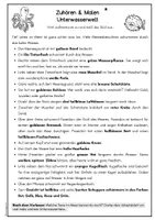 Vorschau - Arbeitsblätter - Sommer Hörübung, Hörverstehen Zuhören und Malen, Klasse 1, 2, 3, 4, DaZ - Seite 2