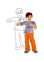 Vorschau - selbst erstellte Cliparts/Grafiken - Gefühle/Emotionen Paket 2 für den privaten und kommerziellen Gebrauch - Seite 2