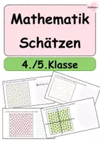 Vorschau - Arbeitsblätter - Materialpaket Schätzen Klasse 4 Klasse 5 Übungsblätter und Übungskarten - Seite 1