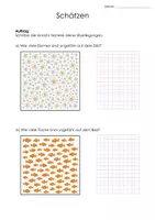 Vorschau - Arbeitsblätter - Materialpaket Schätzen Klasse 4 Klasse 5 Übungsblätter und Übungskarten - Seite 3