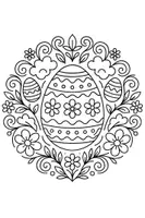 Vorschau - Mal- und Bastelvorlagen - Ausmalbilder - Mandalas Jahreszeiten - Seite 2