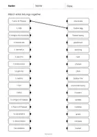 anteprima - Esercizi - Easter / Pasqua: Draw the lines 3 (Scheda di esercizi di inglese) - Pagina 2