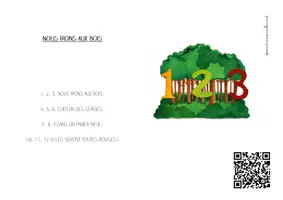 Aperçu - Affichage - Chansons avec QR code - Page 1