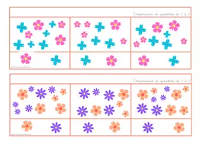 Aperçu - Apprentissages en autonomie - Comparaison de quantités - Page 3
