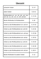 Vorschau - Stationenlernen - Verben - Tafelmaterial mit starken und schwachen Verben - Seite 1