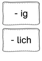 Vorschau - Stationenlernen - Adjektive - Tafelmaterial zu Endungen und Gegensätzen - Seite 1
