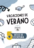 Vista previa - Hojas de trabajo - VERANO: 5 retos de escritura - Portada