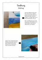 Vorschau - Mal- und Bastelvorlagen - Sommer Kunstprojekt: Sandburg - Seite 3