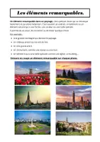 Aperçu - Préparation de séquence / Séquence complète - Géographie paysage P2 carnet, devoir, éval - Page de couverture