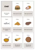 anteprima - Flashcard - Lunch & Dinner / Pranzo e cena: I have..., who has...? (Gioco per la lezione d'inglese) - Pagina 2