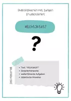 Vorschau - Arbeitsblätter - Philosophieren mit jungen Erwachsenen II: "#EchtJetzt?" - Seite 1
