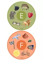 Vorschau - Spiele - Anlaut-Räder – Klammerkarten für Kindergarten & Volksschule - Seite 3