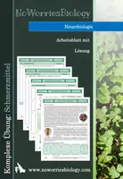 Vorschau - Arbeitsblätter - Neurobiologie - Komplexe Übung - Schmerzmittel - Deckblatt